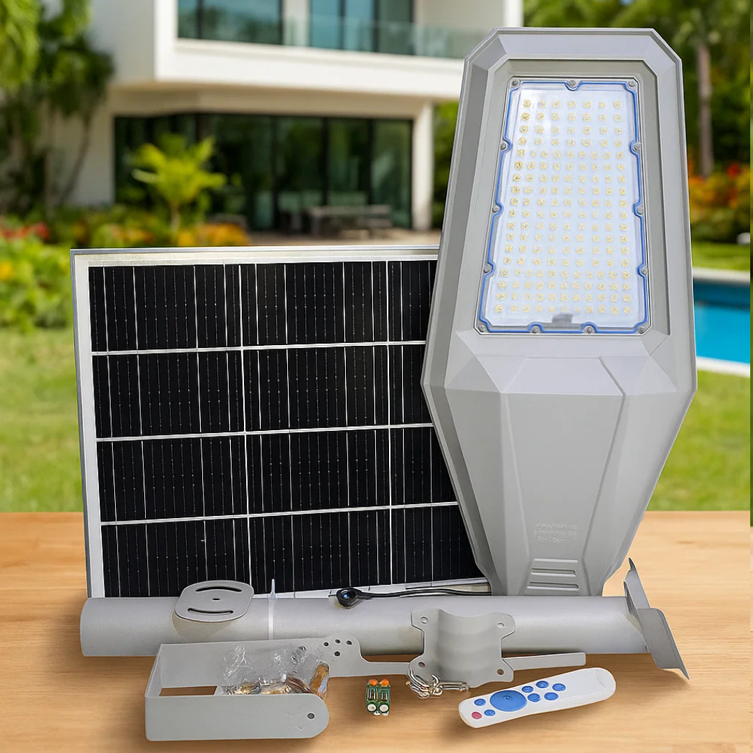 Lampara solar exterior de gran calidad 600W